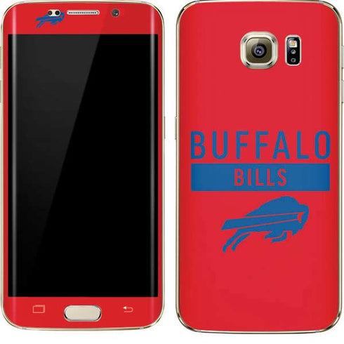 NFL Buffalo Bills Red Performance Series Galaxy S7 Edge Skin