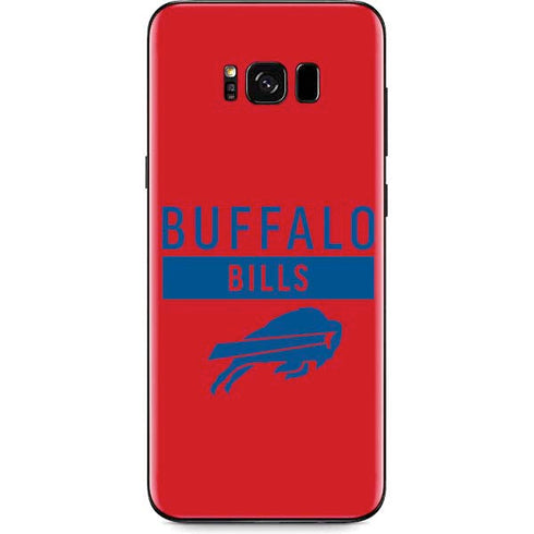 NFL Buffalo Bills Red Performance Series Galaxy S8 Skin