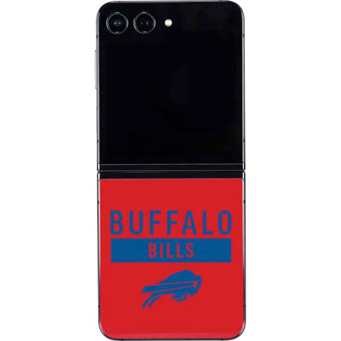NFL Buffalo Bills Red Performance Series Galaxy Z Flip5 5G Skin