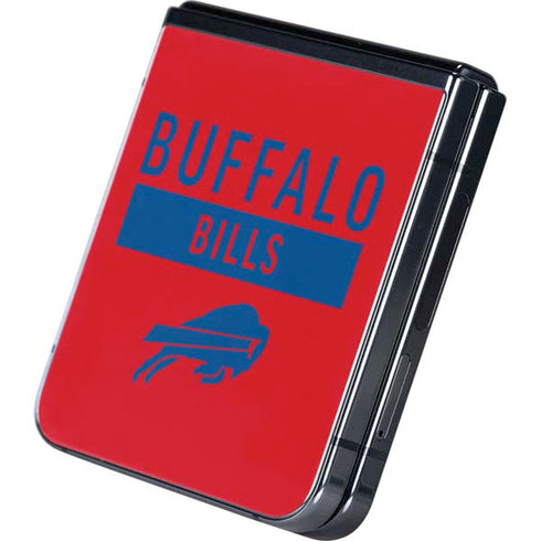 NFL Buffalo Bills Red Performance Series Galaxy Z Flip5 5G Skin