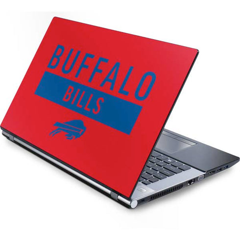 NFL Buffalo Bills Red Performance Series Generic Laptop Skin