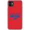 NFL Buffalo Bills Red Performance Series iPhone 11 Clear Case