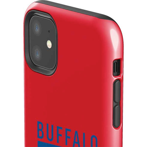 NFL Buffalo Bills Red Performance Series iPhone 11 Impact Case