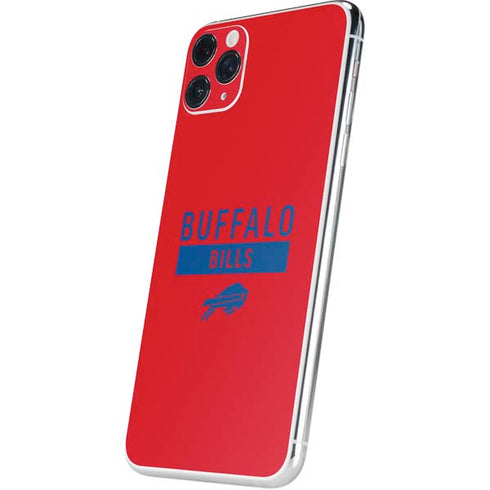 NFL Buffalo Bills Red Performance Series iPhone 11 Pro Max Skin