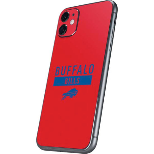 NFL Buffalo Bills Red Performance Series iPhone 11 Skin