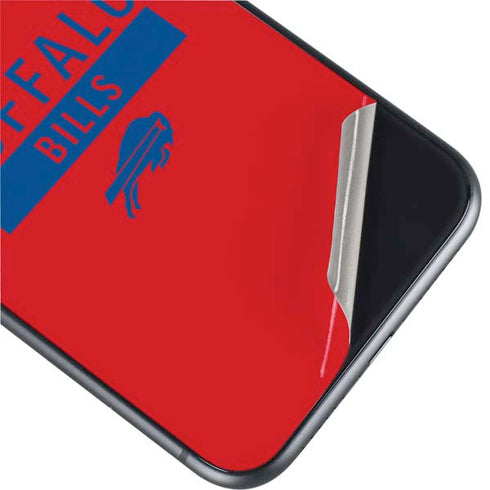 NFL Buffalo Bills Red Performance Series iPhone 11 Skin