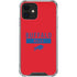 NFL Buffalo Bills Red Performance Series iPhone 12 Mini Clear Case