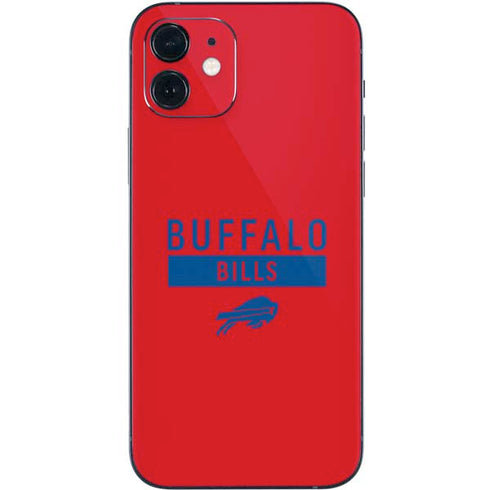 NFL Buffalo Bills Red Performance Series iPhone 12 Mini Skin