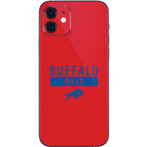 NFL Buffalo Bills Red Performance Series iPhone 12 Skin