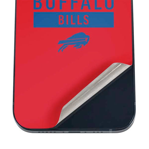 NFL Buffalo Bills Red Performance Series iPhone 12 Skin