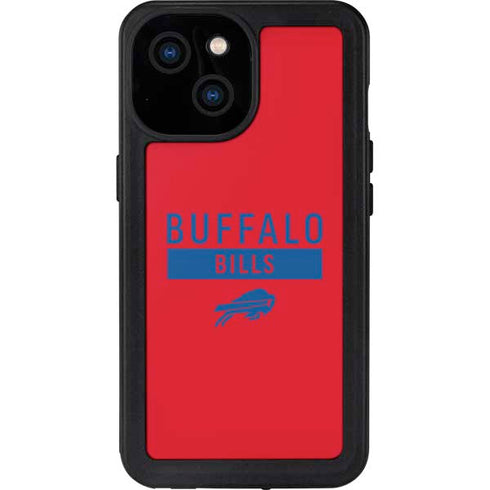 NFL Buffalo Bills Red Performance Series iPhone 13 Mini Waterproof Case