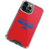 NFL Buffalo Bills Red Performance Series iPhone 13 Pro Max Clear Case