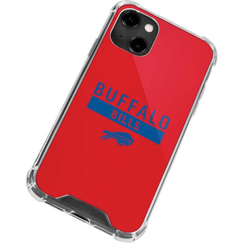 NFL Buffalo Bills Red Performance Series iPhone 14 Clear Case