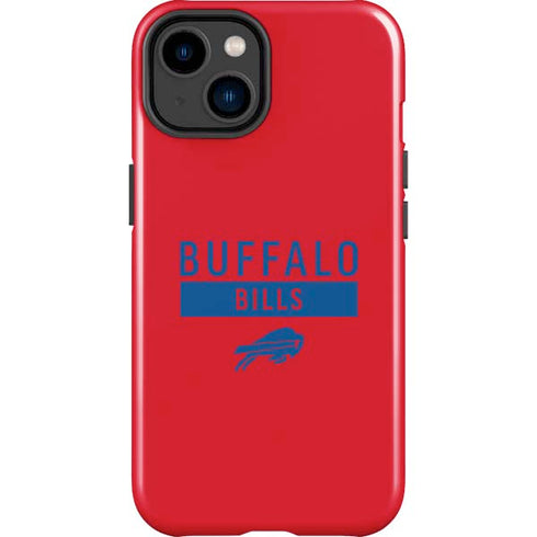 NFL Buffalo Bills Red Performance Series iPhone 15 Plus Impact Case