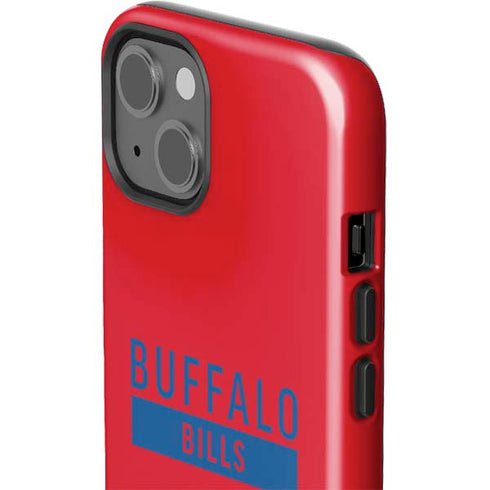 NFL Buffalo Bills Red Performance Series iPhone 14 Plus Impact Case