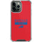 NFL Buffalo Bills Red Performance Series iPhone 15 Pro Max Clear Case