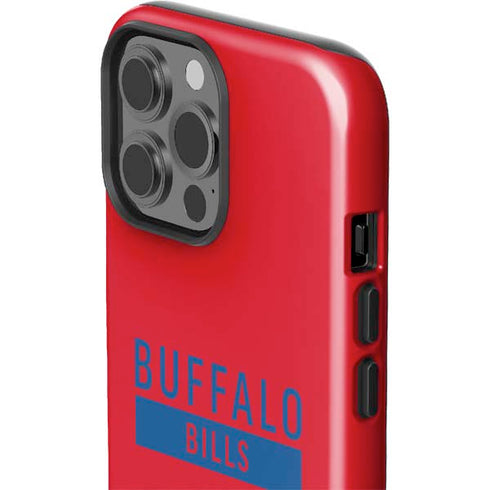 NFL Buffalo Bills Red Performance Series iPhone 15 Pro Max Impact Case