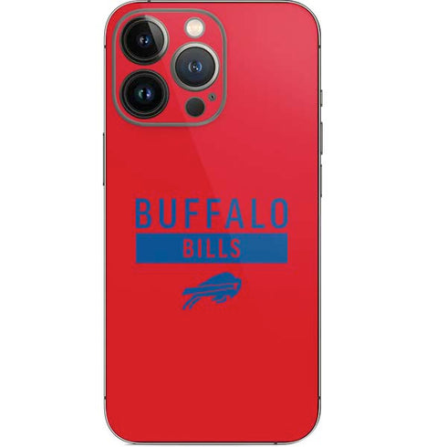 NFL Buffalo Bills Red Performance Series iPhone 15 Pro Skin