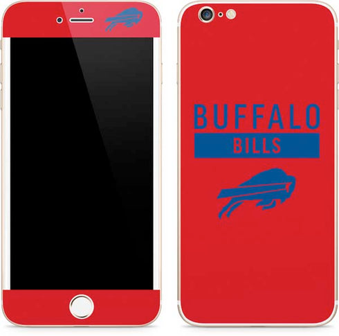 NFL Buffalo Bills Red Performance Series iPhone 6/6s Plus Skin