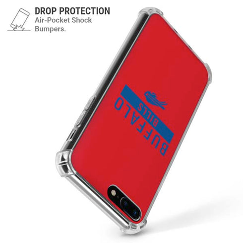 NFL Buffalo Bills Red Performance Series iPhone 7/8 Plus Clear Case