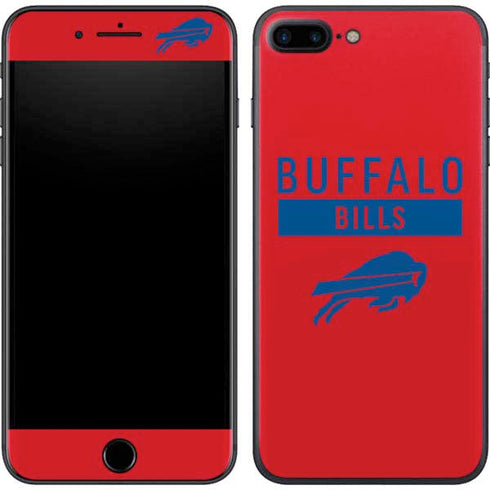 NFL Buffalo Bills Red Performance Series iPhone 8 Plus Skin