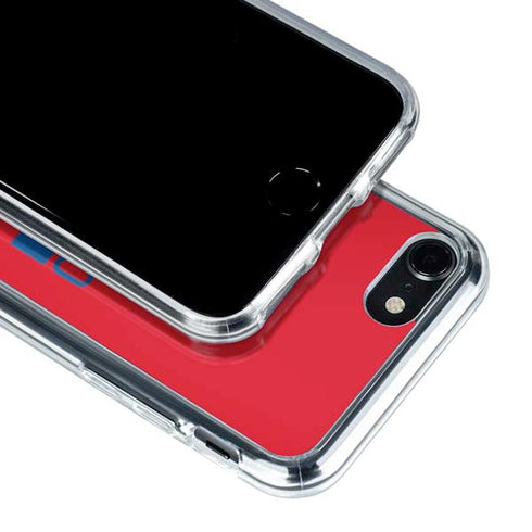 NFL Buffalo Bills Red Performance Series iPhone SE (2nd & 3rd Gen) Clear Case