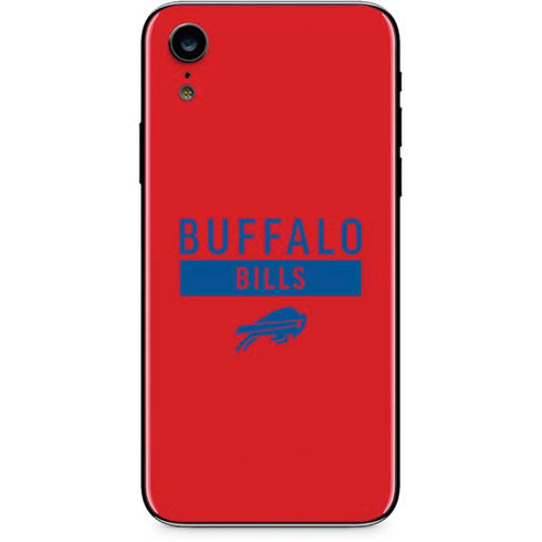 NFL Buffalo Bills Red Performance Series iPhone XR Skin