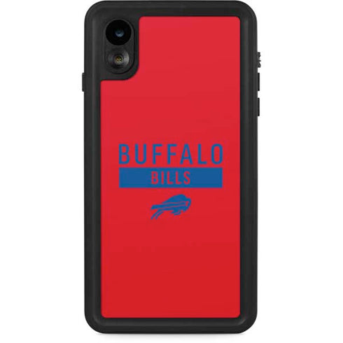 NFL Buffalo Bills Red Performance Series iPhone XR Waterproof Case