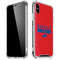 NFL Buffalo Bills Red Performance Series iPhone XS Max Clear Case
