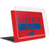 NFL Buffalo Bills Red Performance Series MacBook Air 13in M1 (2021) Case plus Skin