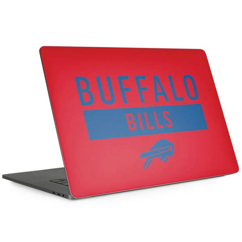 NFL Buffalo Bills Red Performance Series Apple MacBook Pro 15-inch Skin