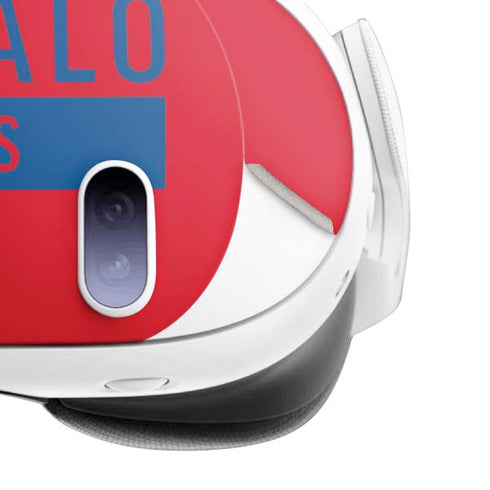 NFL Buffalo Bills Red Performance Series Meta Quest 3 Skin
