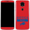 NFL Buffalo Bills Red Performance Series Moto E5 Plus Skin