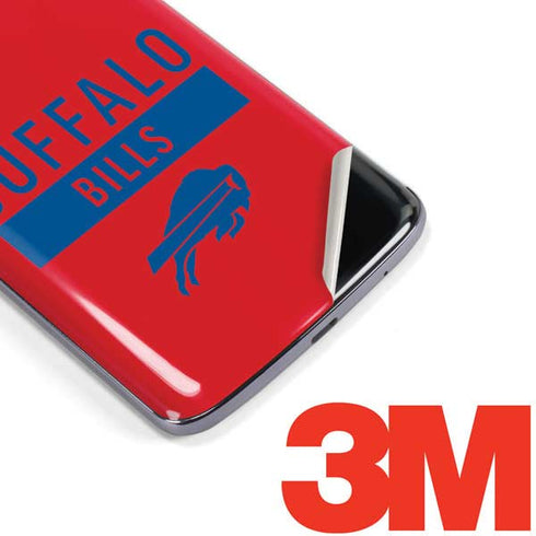 NFL Buffalo Bills Red Performance Series Moto E5 Plus Skin