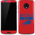 NFL Buffalo Bills Red Performance Series Moto G6 Skin