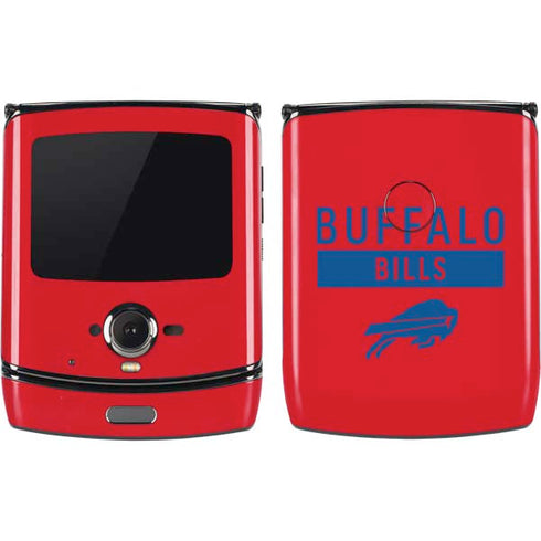NFL Buffalo Bills Red Performance Series Motorola RAZR Skin
