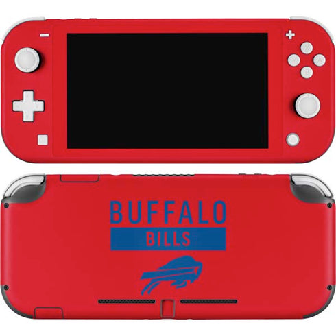 NFL Buffalo Bills Red Performance Series Nintendo Switch Lite Skin