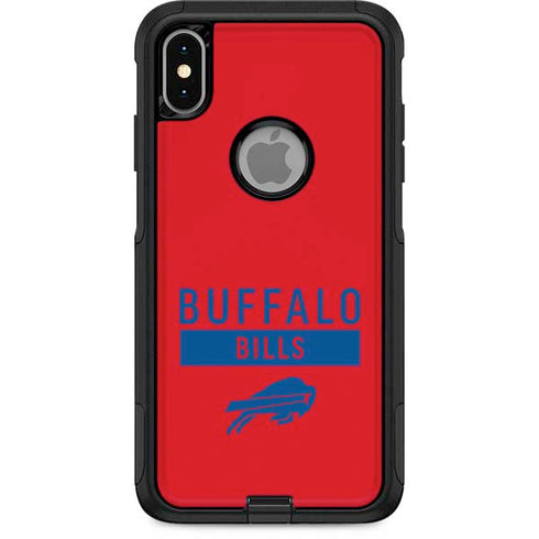 NFL Buffalo Bills Red Performance Series Otterbox Commuter iPhone Skin