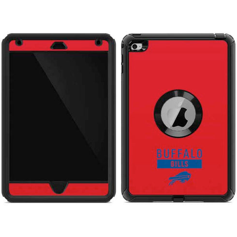 NFL Buffalo Bills Red Performance Series Otterbox Defender iPad Skin