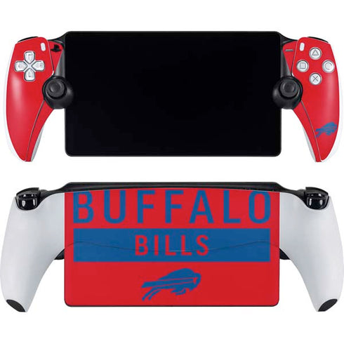 NFL Buffalo Bills Red Performance Series PlayStation Portal Remote Player Skin