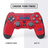 NFL Buffalo Bills Red Performance Series PS4 Controller Skin