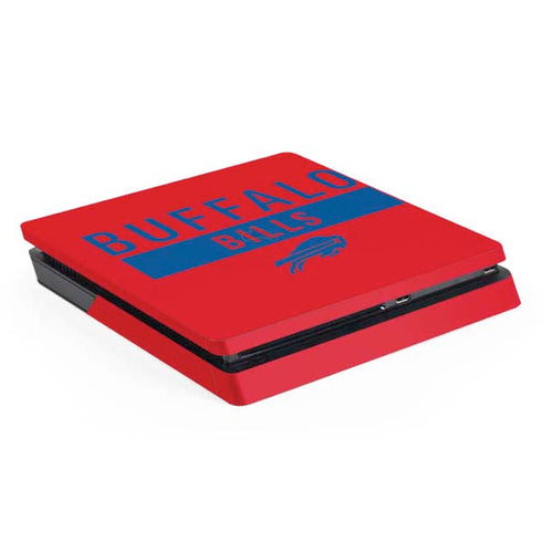 NFL Buffalo Bills Red Performance Series PS4 Slim Skin