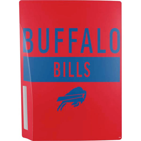 NFL Buffalo Bills Red Performance Series PS5 Bundle Skin