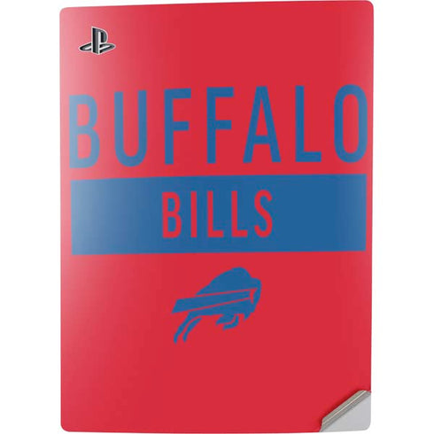 NFL Buffalo Bills Red Performance Series PS5 Digital Edition Console Skin