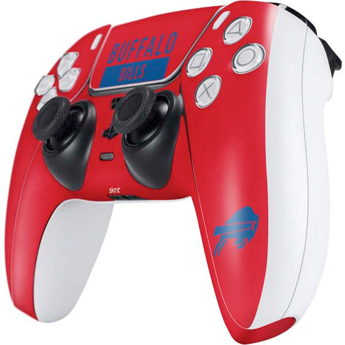 NFL Buffalo Bills Red Performance Series PS5 Controller Skin