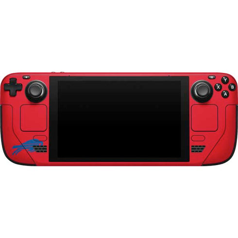 NFL Buffalo Bills Red Performance Series Steam Deck Handheld Gaming Computer Skin