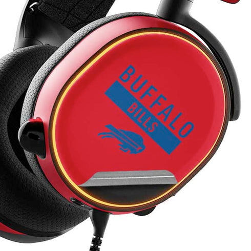 NFL Buffalo Bills Red Performance Series SteelSeries Arctis 3 Skin
