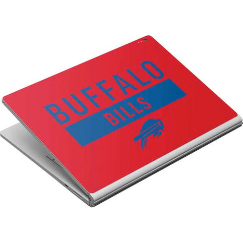NFL Buffalo Bills Red Performance Series Surface Book Skin