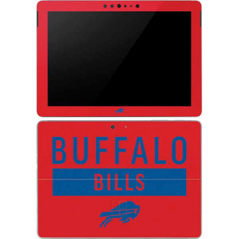 NFL Buffalo Bills Red Performance Series Surface Go Skin