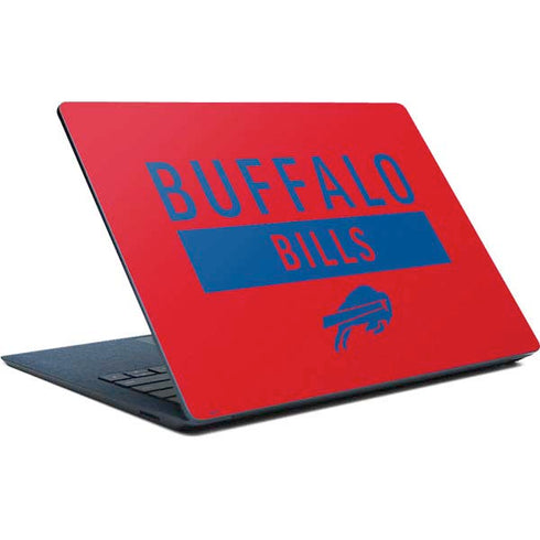 NFL Buffalo Bills Red Performance Series Surface Laptop Skin
